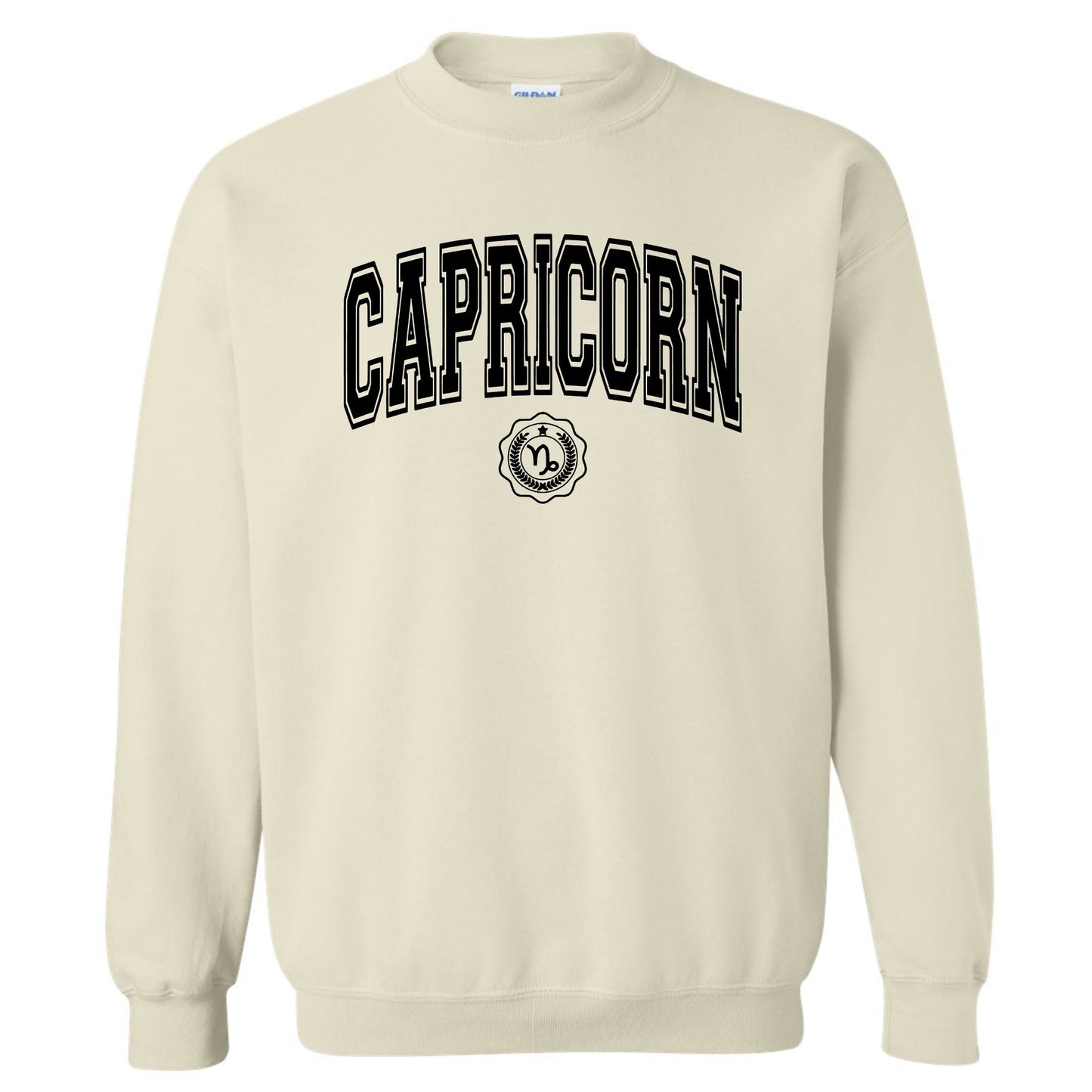 Capricorn Collegiate Zodiac Crewneck