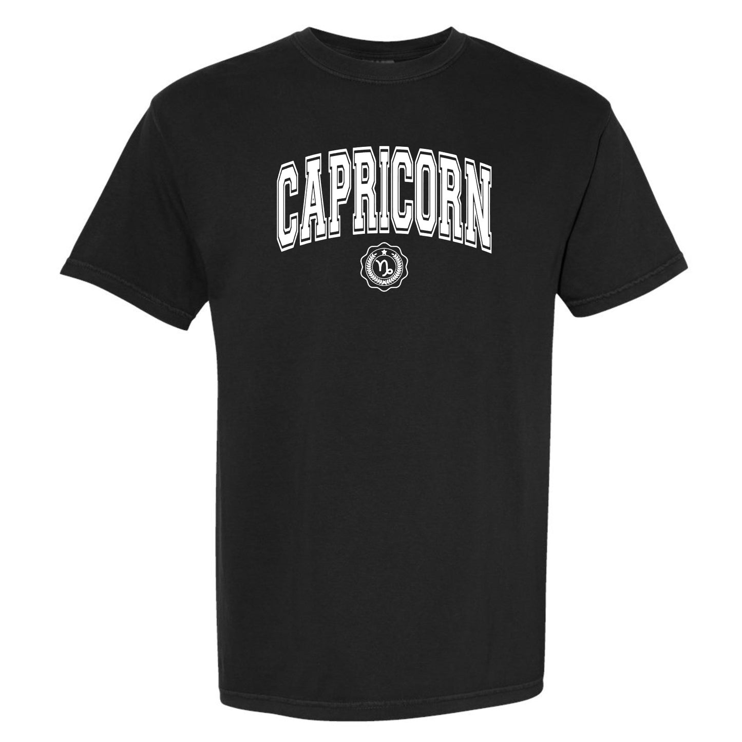 Capricorn Collegiate Zodiac Short Sleeve Tee