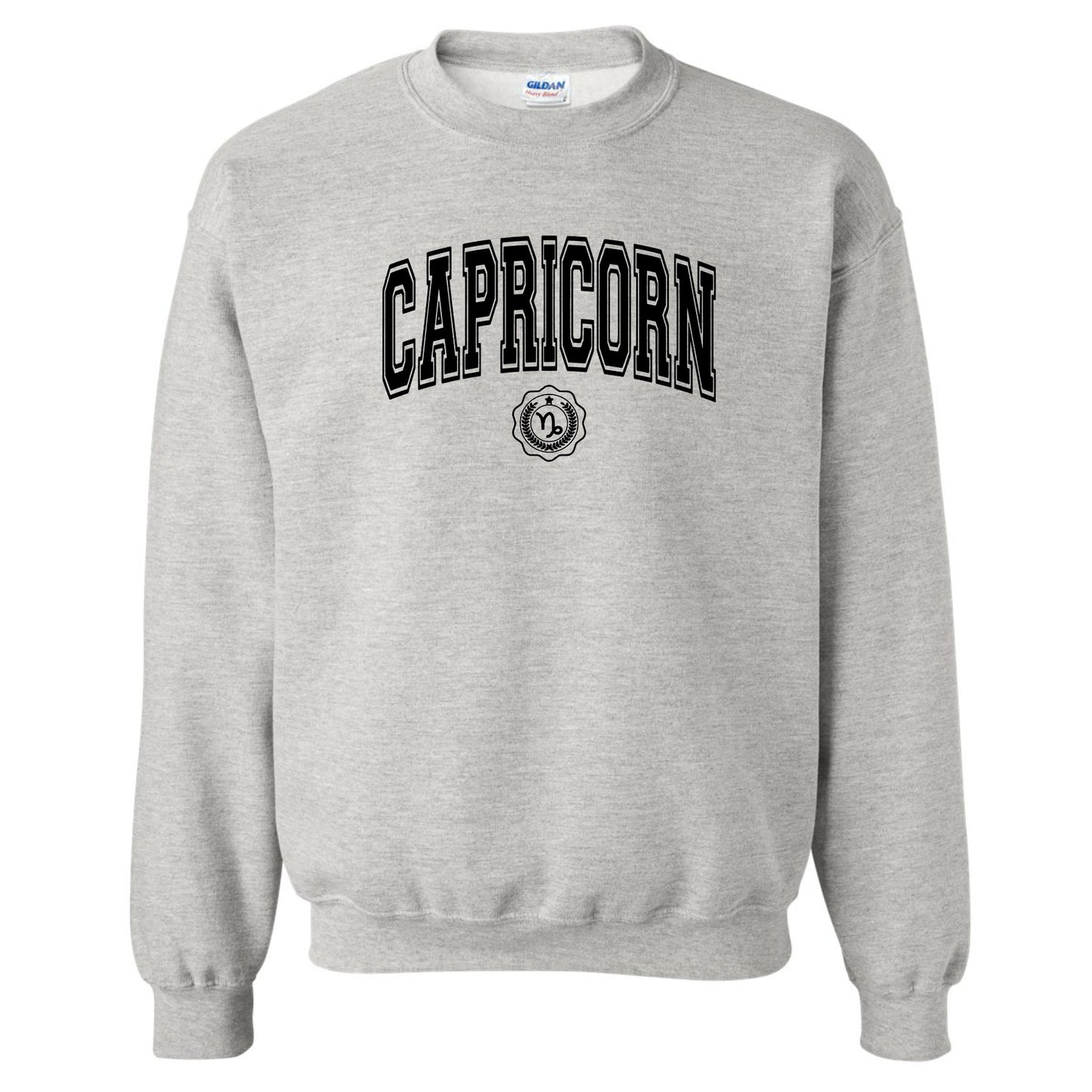 Capricorn Collegiate Zodiac Crewneck